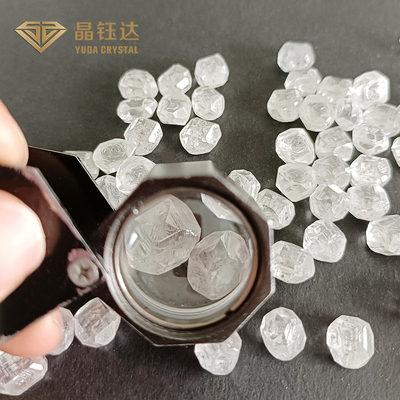 6.0Ct Up Laboratório Criado Diamantes Quadrado EFG Cor HPHT Diamantes Brutos