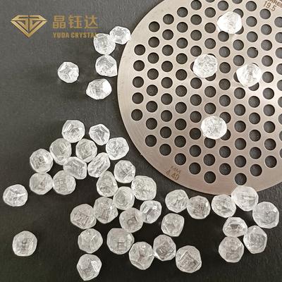 Diamantes crescidos 0.6ct 2.0ct de HPHT laboratório sintético sem conflitos para fazer a joia