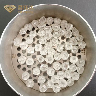 Excepcional DEF Cor Transparente HPHT Diamantes brutos não cortados Para a fabricação de obras-primas