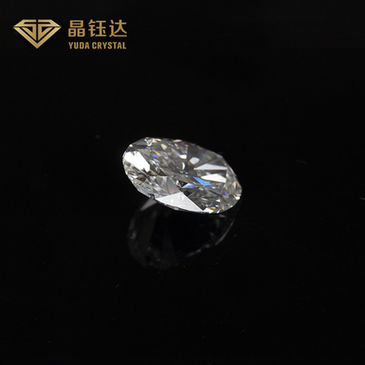 1.0 a 2.0ct HPHT Gia Diamante de Laboratório Crescido Branco Forma Oval Solta Corte Fantástica