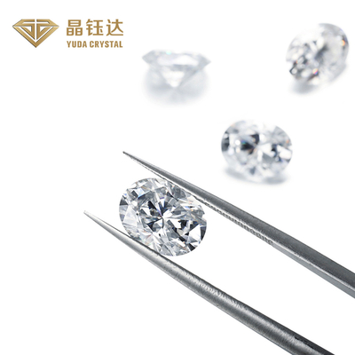 Oval Brilliant Cut 3,0ct HPHT IGI Certificado Laboratório Diamantes cultivados para anel de diamante
