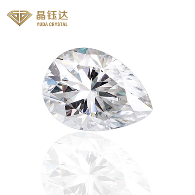 1ct 1.5ct 2ct 2.5ct Pear Lab Diamante IGI Certificado HPHT Forma de pera