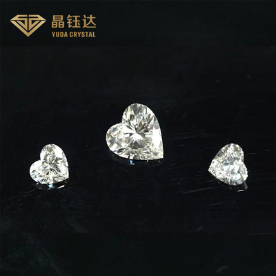 Corações e Setas Cortadas em Laboratório Diamante Crescido em Coleção Certificada IGI