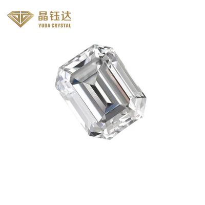 1ct-3ct HPHT Emerald Cut Loose Diamantes cultivados em laboratório com certificado IGI