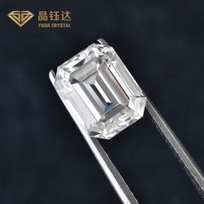 1ct-3ct HPHT Emerald Cut Loose Diamantes cultivados em laboratório com certificado IGI