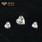 Forma personalizada do coração branca CONTRA laboratório real Diamond Polished For Lover Gifts crescido