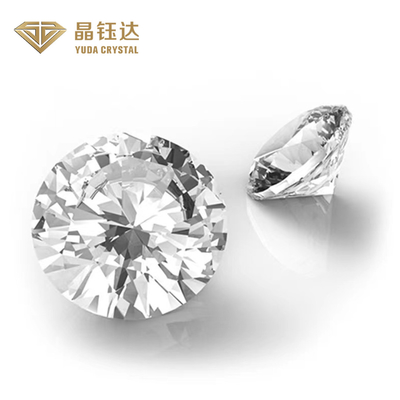Diamante de corte redondo brilhante, polido, de 1 quilate, produzido em laboratório.